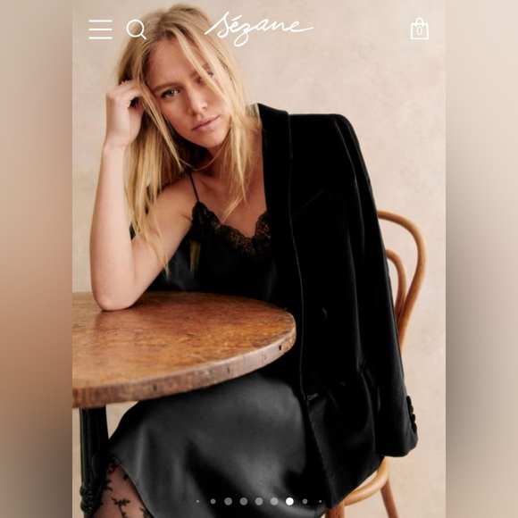 NWT Sezane Christie jacket size 6 - Picture 2 of 8